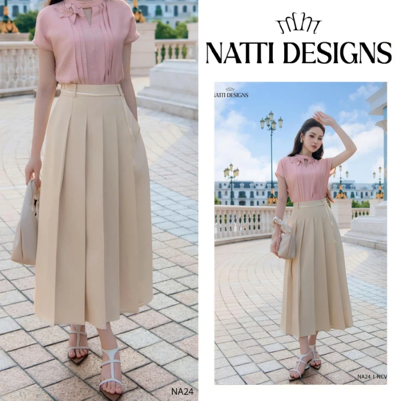 Chân váy xếp ly