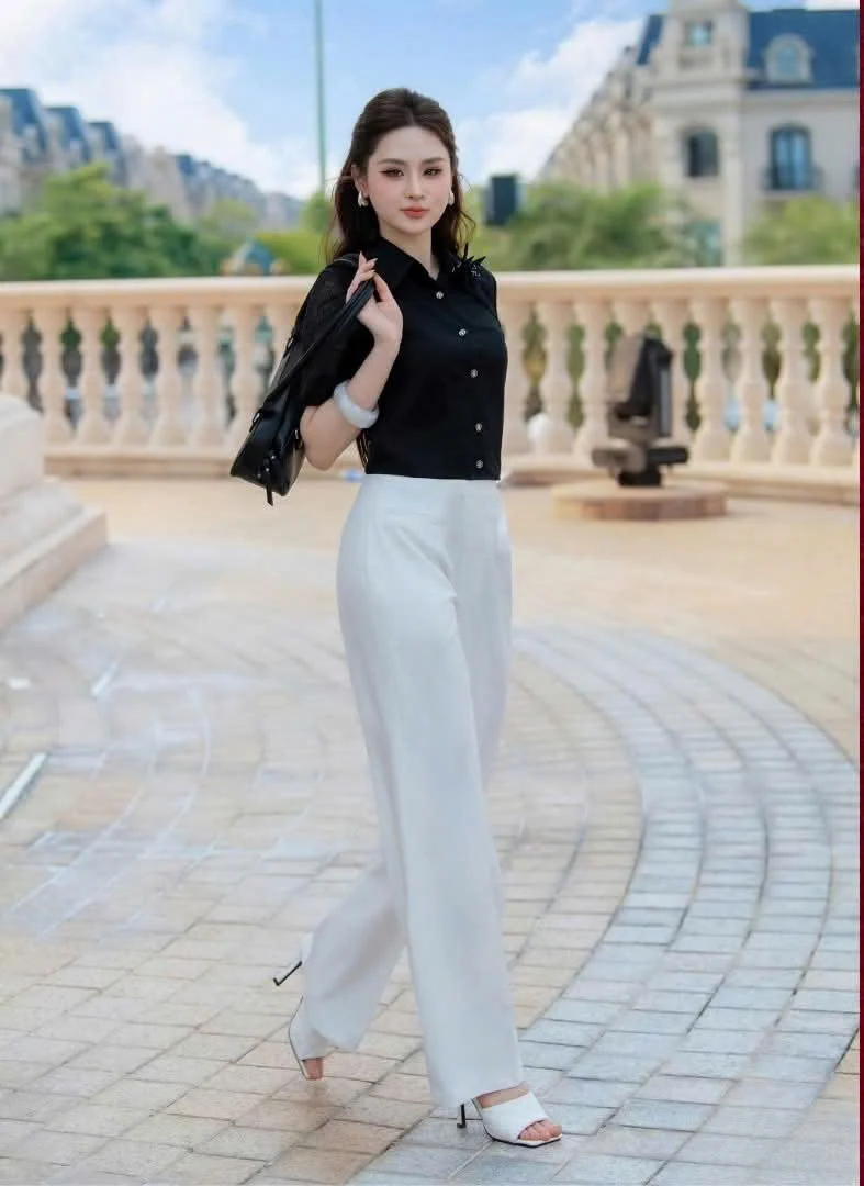 Quần túi cơi thân trước