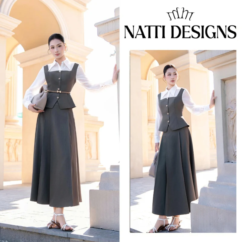 0126NSB02D (0126NAS05D-0126NCV01XL) - Sét phối tơ cổ đức tay dài