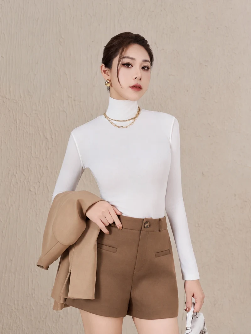 High Neck T-Shirt