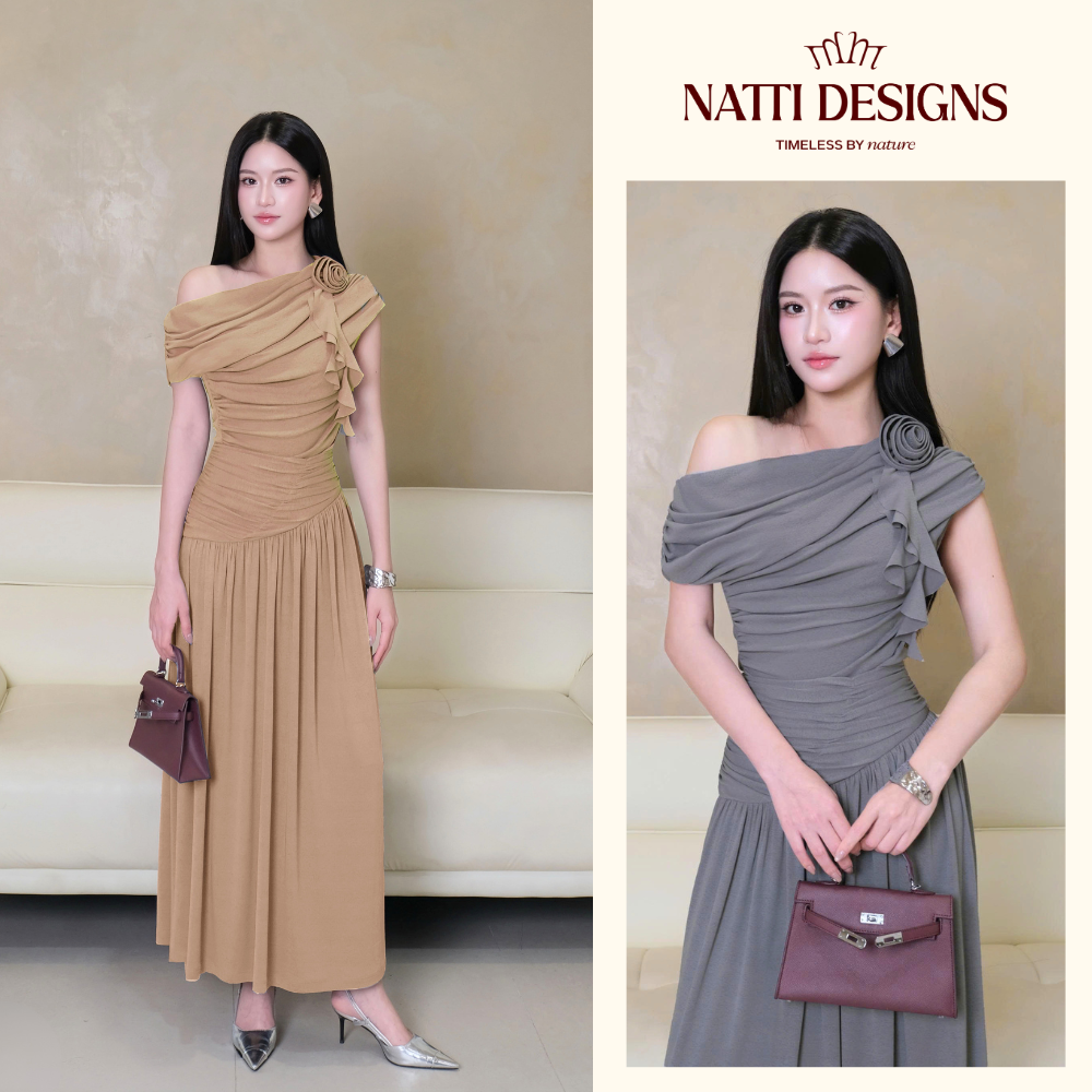Áo thun giấy hoa vai - ĐEN - S